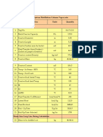 Boiling Up Rate For Batch Distillation