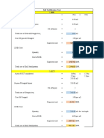 Estimate For GSB and Geo Gird