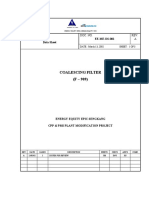 Cover Coalescing Filter (F-909)