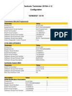 Cat Electronic Technician 2019A v1.0 Configuration: Parameter Value