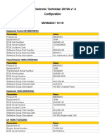 Cat Electronic Technician 2019A v1.0 Configuration: Parameter Value