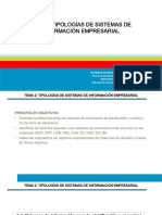 Tema 2 Tipologías de Sistemas de Información