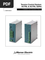 Tension Control System XCTRL & Xctrl-2Drv: Installation and Operation Manual