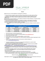 Tarifas Villas Cabañas 2021 Sin Iva