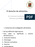 El Derecho de Alimentos en General (Carretta)