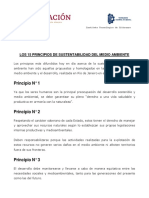 Principios Desarrollo Sustentable