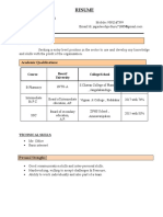 Jagadeesh Resume