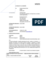 MSDS Aceite TO-10W