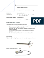 JOB SHEET Cabling