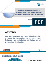 Tema 3 - Promoción de La Salud para El Fortalecimiento