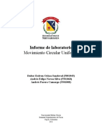 Informe de Laboratorio (Movimiento Circular)