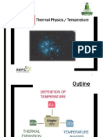 Title: Thermal Physics / Temperature