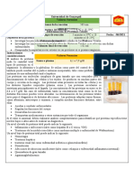 AQC II Informe # Determinación de Proteínas Totales