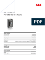 1SFA898113R7000 pstx250 600 70 Softstarter