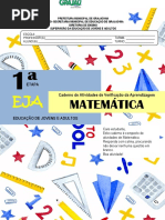 Diagnostico Matematica 1 Etapa Eja Atual