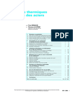 Traitements Thermiques Superficiels Des Aciers