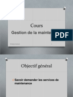 Présentation Gestion de La Maintenance