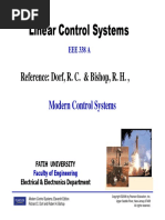 Modern Control Systems Eleventh Edition