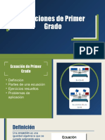 Clase 4 - PPT Ecuaciones de Primer Grado (02!05!20)