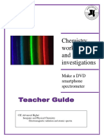 Chemistry Workshops and Investigations: Make A DVD Smartphone Spectrometer