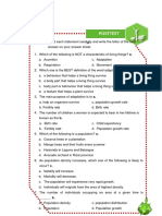 Post Test 3RD Quarter Envi - Sci