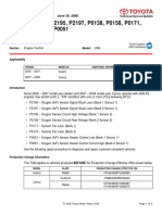 M.I.L "ON" DTC P2195, P2197, P0138, P0158, P0171, P0174, P0031, or P0051