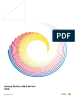 Annual Turkish M&A Review 2018: January 2019