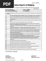 Checklist For Technical Verification of Ship Security Alert System (SSAS)