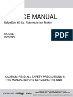 EdgeStar IB650SS Service Manual V1.1 04262019 Manual Maquina de Hielo