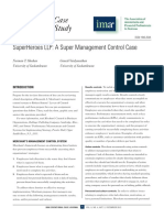 Superheroes LLP: A Super Management Control Case