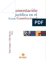 La Argumentacion Juridica en El Estado Constitucional Pedro Grandez