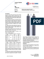 Nitrogen Cylinder 84L: SNS IG-100 Fire Suppression System