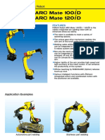 ARC Mate 100+D ARC Mate 120+D: Intelligent Arc Welding Robot