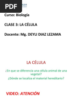 Clase 3 Teoria La Celula