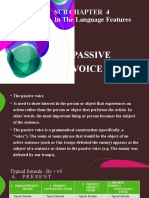 Sub. Chapter 4. Passive Voice