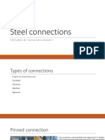 Steel Connections: Pre Pare D by Rayan Mohamme D