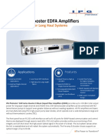 AMPLIFICADOR - Booster EDFA Amplifiers Datasheet