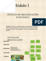 Niveles de Organización Ecológica