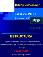 ESTATICA - 1 Parte - Sistemas de Fuerzas