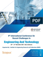 Engineering and Technology: 9 International Conference On Recent Challenges in