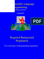 MIPS Assembly Language Programming: Lesson #1