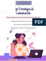 Plan Estrategico de Comunicacion