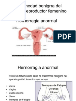 Enfermedad Benigna Del Aparato Reproductor Femenino