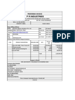 Proforma Invoice