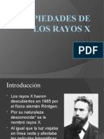 Propiedades de Los Rayos X