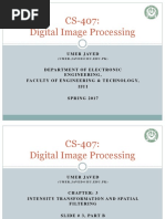 Lecture No 7 Spatial Filtering