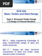 2.2 Design of Flexural Member