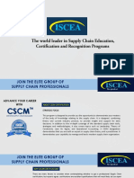 CSCM Brochure