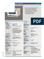 Programmable Signal Isolator: Universal Input, 5 Outputs, Integral LCD Display