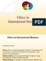 Ethics in International Business